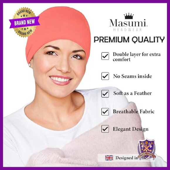 Soft Cotton Sleep Cap Chemo Headwear Unisex One Size Comfortable main image 6